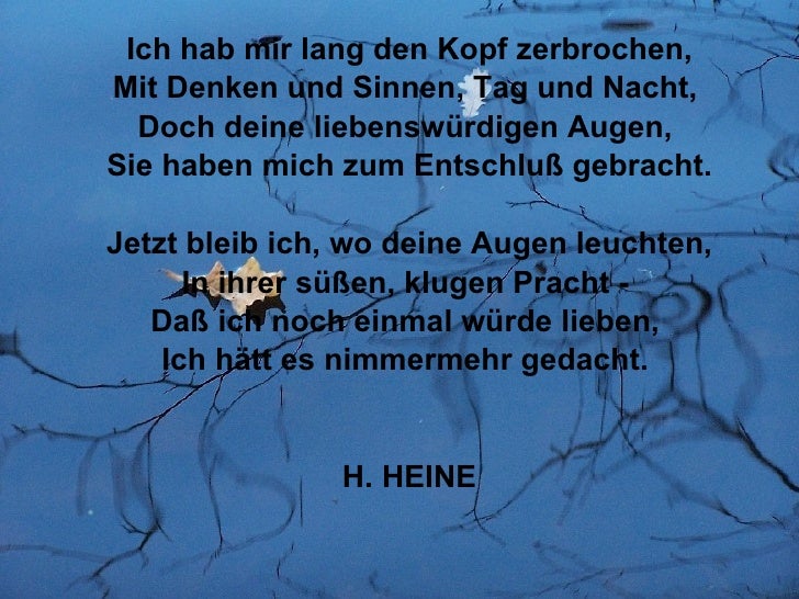 Gedichte Kennenlernen Im Internet Gedichte Kennenlernen Im Internet
